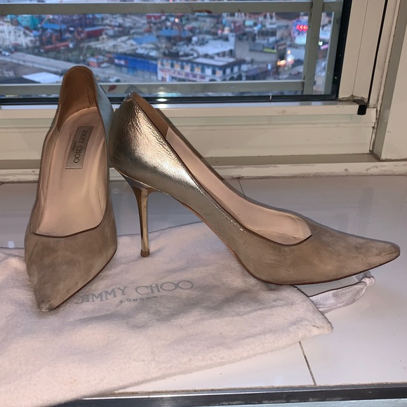 Jimmy Choo Suede heels - Picture 3 of 5